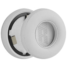 画像をギャラリービューアに読み込む, Geekria イヤーパッド QuickFit 互換性 パッドジェイビーエル JBL Live 460NC Wireless On-Ear Noise Cancelling ヘッドホンに対応 パッド イヤー / イヤーカップ (プロテインレザー / 白い)