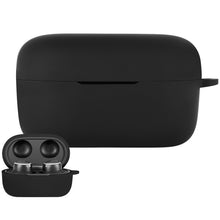 画像をギャラリービューアに読み込む, Geekria シリコン カバー 互換性 カバー AKG N400, N400NC 対応 True Wireless Earbuds 充電ケース充電ケースカバー 外装カバー キーホルダーフック付き 充電ポートアクセス可能