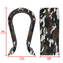 画像をギャラリービューアに読み込む, Geekria ヘッドホンスタンド 木製 ビーガンレザー オメガ オーバーイヤー ヘッドホン、ゲームヘッドセット用の ホルダー, デスクディスプレイハンガー レイザー Razer, Sordin, Walker's, HyperX, スティールシリーズ SteelSeriesと互換性(迷彩)