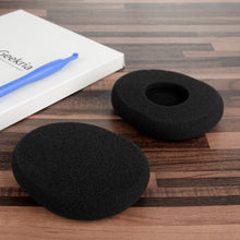 画像をギャラリービューアに読み込む, Geekria イヤーパッド QuickFit 互換性 パッド ロジクール Logitech H800 ヘッドホンに対応 パッド イヤー / イヤーカップ ( フォーム / ブラック )