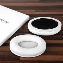 画像をギャラリービューアに読み込む, Geekria イヤーパッド QuickFit互換性 パッド モンスター Monster ビーツバイドクタードレ Beats Studio 1.0 (1st Gen) ヘッドホンに対応 イヤパッド/イヤークッション/イヤーカップ ( プロテインレザー / 白い )