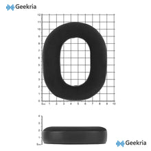 画像をギャラリービューアに読み込む, Geekria イヤーパッド Sport互換性 パッド レイザー Razer BlackShark V3 Wireless/ V3X (Do Not Fit V3 Pro) ヘッドホンに対応 パッド イヤー / イヤーカップ 冷却ジェル (黒)