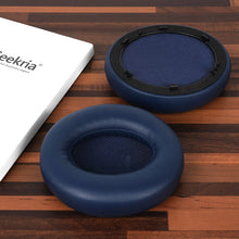 画像をギャラリービューアに読み込む, Geekria イヤーパッド QuickFit 互換性 パッド アンカー Anker Soundcore Life Q45, Space Q45 ヘッドホンに対応 パッド イヤー / イヤーカッププロテインレザー (青)