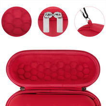 画像をギャラリービューアに読み込む, Geekria ケース Shield スピーカーケース 互換性 ハードケース 旅行用 ハードシェルケースビーツバイドクタードレ Beats Pill に対応 収納ポーチ付き (赤)
