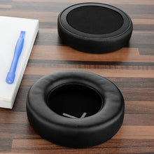画像をギャラリービューアに読み込む, Geekria イヤーパッド QuickFit 互換性 パッド アーカーゲー AKG K845BT, K845, K545, K540 ヘッドホンに対応 パッド イヤー / イヤーカップ ( プロテインレザー /ブラック )
