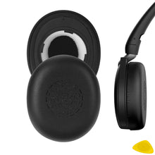画像をギャラリービューアに読み込む, Geekria イヤーパッド QuickFit 互換性 パッド ジャブラ Jabra Evolve2 65 Flex ヘッドホンに対応 パッド イヤー / イヤーカップ プロテインレザー (ブラック)
