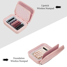 画像をギャラリービューアに読み込む, Geekria 数字 キーパッド ハードシェル トラベルケース LOFREE Foundation Numpad/Lipstick-Styleと互換性あり ポータブル ナンバー キーパッド キャリーバッグ (ピンク)