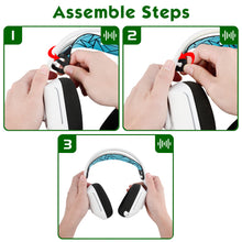 画像をギャラリービューアに読み込む, Geekria ヘッドバンド 互換性 ヘッドホンヘッドバンド メッシュ生地 パッド ロジクール Logitech G733, G335, G535 対応 交換用 (ブラック / 紫の)