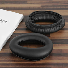 画像をギャラリービューアに読み込む, Geekria イヤーパッド QuickFit 互換性 パッド Lightspeed Zulu, Zulu 2, Zulu 3, Zulu PFX Aviation, Sierra ヘッドホンに対応 パッド イヤー / イヤーカップ プロテインレザー (ブラック)