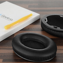 画像をギャラリービューアに読み込む, Geekria QuickFit イヤーパッド 互換性 パッド モンスター Monster Beats Studio 1.0 (1st Gen), Not Compatible with Other Headsets ヘッドホンに対応 イヤパッド/イヤークッション/イヤーカッププロテインレザー ( ブラック)