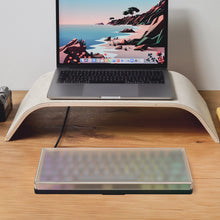 画像をギャラリービューアに読み込む, Geekria プレミアムアクリルキーボードダストカバー 60% コンパクト 61 キーキーボード用 RK ROYAL KLUDGE RK61、Razer Huntsman Mini 60% ゲーミングキーボードに対応