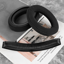 画像をギャラリービューアに読み込む, Geekria イヤーパッド + ヘッドバンド Sennheiser ゼンハイザー HD380 PRO, HD380, PC350, Game Zero 等 対応 交換 用 ヘッドホンパッド イヤーパッド イヤークッション セット (earpad+headband)