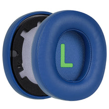 画像をギャラリービューアに読み込む, Geekria イヤーパッド QuickFit 互換性 パッド ジェイビーエル JBL JR460 ヘッドホンに対応 パッド イヤー / イヤーカップ プロテインレザー (青)