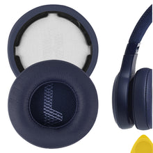 画像をギャラリービューアに読み込む, Geekria イヤーパッド QuickFit 互換性 パッド ジェイビーエル JBL LIVE 400BT ヘッドホンに対応 パッド イヤー / イヤーカップ ( プロテインレザー / 青 )