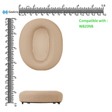 画像をギャラリービューアに読み込む, Geekria イヤーパッド QuickFit 互換性 パッド エディファイアー Edifier W820NB ヘッドホンに対応 パッド イヤー / イヤーカップ (プロテインレザー / カーキ )