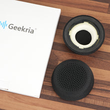 画像をギャラリービューアに読み込む, Geekria イヤーパッド Comfort 互換性 パッド ロジクール Logitech Zone Wired (981-000871), Zone 750 (981-001229) ( Not Compatible with Zone Wireless ) ヘッドホンに対応 パッド イヤー / イヤーカップメッシュファブリック(黒)