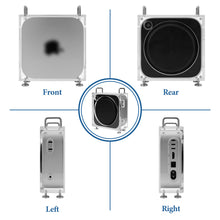 画像をギャラリービューアに読み込む, Geekria コンピュータ シャーシ スタンド、透明アクリル シャーシ ケース、アップル Apple 2024 Mac Mini デスクトップ コンピュータ、アップル Apple 2024 Mac Mini M4 / 2024 Mac Mini M4 Pro スタンドに対応 - アクセサリ(透明)