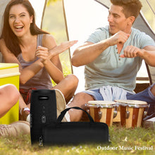 画像をギャラリービューアに読み込む, Geekria スピーカー保護ケース ジェイビーエルJBL Xtreme 3 に対応ケースカバー 交換用ハードシェルスピーカー収納バッグ ポータブルスピーカー保護キャリングケース 充電ケーブル収納ポケット付き (黒)