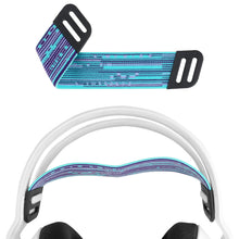 画像をギャラリービューアに読み込む, Geekria ヘッドバンド 互換性 ヘッドホンヘッドバンド メッシュ生地 パッド ジェイビーエル Logitech G733, G335, G535 対応 交換用 ( 紫の / ミントグリーン)