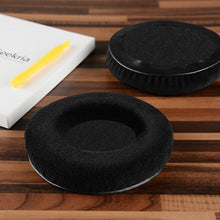 画像をギャラリービューアに読み込む, Geekria イヤーパッド Comfort 互換性 パッド アーカーゲー K240, K240S, K240 Studio, K240 MKII, K241 ヘッドホンに対応 パッド イヤー / イヤーカップ ベロア(ブラック)