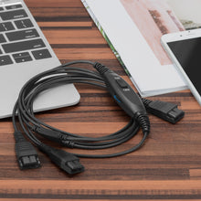 画像をギャラリービューアに読み込む, オーディオケーブル レーニングケーブル ジャブラ Jabra ヘッドホンハン用分配コード