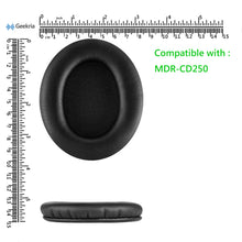 画像をギャラリービューアに読み込む, Geekria イヤーパッド互換性 パッド ソニー Sony MDR-CD250 ヘッドホンに対応 パッド イヤー / イヤーカップ ( プロテインレザー / ブラック )