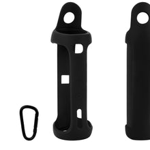 画像をギャラリービューアに読み込む, Geekria シリコーン スピーカーケース カバー 互換性カバー ジェイビーエル JBL FLIP 5 に 対応 保護用の防水ソフトスキン、Bluetoothスピーカーケース、キーホルダーフック付き (黒)