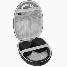 画像をギャラリービューアに読み込む, Geekria ケース Sheild ヘッドホンケース 互換性 ハードケース 旅行用 ハードシェルケース ソニー Sony WH-1000XM5, WH-CH720N, WH-CH710N, WH-CH700N, WH-CH520, WH-1000XM3, WH-XB920N, WH-ULT900N, MDR-10RNC, MDR-1AM2 に対応 収納ポーチ付き (ブラック)