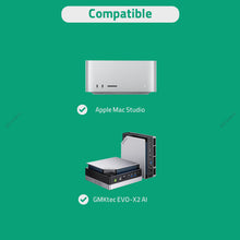 画像をギャラリービューアに読み込む, Geekria ハードケース Apple Mac Studio 2026 M5 Chip/ M1 / M2 / M3 / M4 Max / Ultra と互換性あり デスクトップ コンピューター トラベル キャリングバッグ (ダーク グレー)