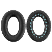 画像をギャラリービューアに読み込む, Geekria QuickFit イヤーパッド 互換性 パッド ボーズ Bose QuietComfort 15, QC15, QC2 ヘッドホンに対応 イヤパッド/イヤークッション/イヤーカップ ( プロテインレザー / ブラック )