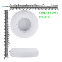 画像をギャラリービューアに読み込む, Geekria イヤーパッド QuickFit 互換性 パッド モンスター Monster Beats Pro Detox ヘッドホンに対応 パッド イヤー / イヤーカップ ( プロテインレザー / 白い )