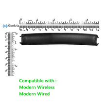 画像をギャラリービューアに読み込む, Geekria ヘッドバンド 互換性 ヘッドホンヘッドバンド パッド マイクロソフト Microsoft Modern Wireless, Modern USB Wired, Modern USB-C Wired 対応 交換用 (プロテインレザー/黒)