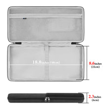 画像をギャラリービューアに読み込む, Geekria 104キー-108 キー ワイヤレスコンピューターメカニカルゲームキーボード 収納ケース 互換品 ロジクール Logicool G613 keyboard and G305 Gaming Mouse case combo メカニカルゲーミングキーボード(ダークグレー)