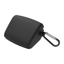 画像をギャラリービューアに読み込む, Geekria Silicone カバー オーディオテクニカ / Audio-Technica ATH-TWX9 と互換性のある True Wireless Earbuds 充電ケース カバー 充電ポートにアクセスするためのキーチェーン フック付き (BLACK)