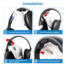 画像をギャラリービューアに読み込む, Geekria イヤーパッド + ヘッドバンド ゼンハイザー Sennheiser ゼンハイザー HD580 HD600 等 対応 交換 用 ヘッドホンパッド イヤーパッド イヤークッション セット (earpad+headband)