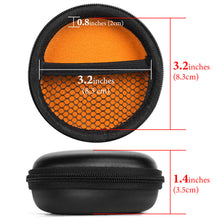 画像をギャラリービューアに読み込む, Geekria ケース Shield ヘッドホンケース 互換性 ハードケース 旅行用 ハードシェルケース ジェイバード Jaybird, ボーズ Bose SoundSport, ジャブラ Jabra, Powerbeats に対応 収納ポーチ付属 (ブラック)