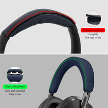 画像をギャラリービューアに読み込む, Geekria ヘッドバンド 互換性 ヘッドホンヘッドバンド プロテインレザーパッド Bowers & Wilkins Px8/Px7 S3/Px7 S2/Px7 S2e (Not Compatible with Px7) 対応 交換用 (青)