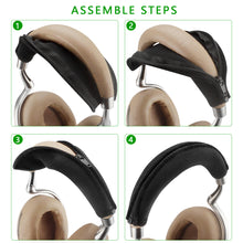 画像をギャラリービューアに読み込む, Geekria カバー 互換性 伸縮素材 ヘッドバンドカバーパロット Parrot Zik 3, Zik 2.0, Zik, Wireless Noise Cancelling Headphones ヘッドホンに 対応 簡単に装着 工具不要