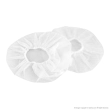 画像をギャラリービューアに読み込む, Geekria カバー 1000個入(500ペア) ヘッドホンカバー 不織布 使い捨て イヤーパッドカバー ストレッチニット オーバーイヤー ヘッドホンMRI ヘッドセット 用 劣化防止、防塵 (中 / 白)