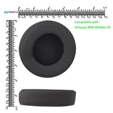 画像をギャラリービューアに読み込む, Geekria イヤーパッド Comfort 互換性 パッド コルセア Corsair Virtuoso RGB, Virtuoso RGB Wireless SE, Virtuoso RGB Wireless XT ヘッドホンに対応 パッド イヤー / イヤーカップ (メッシュファブリック / ブラック)