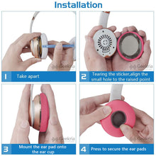 画像をギャラリービューアに読み込む, Geekria QuickFit イヤーパッド 互換性 パッド ビーツバイドクタードレ Beats Solo 2 Wireless, Solo2.0 Wireless (B0534) On-Ear ヘッドホンに対応 イヤパッド/イヤークッション/イヤーカップ ( プロテインレザー / ブラック)