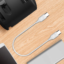 画像をギャラリービューアに読み込む, Geekria 充電ケーブル 互換性 Type-C 充電コード USB-C to USB-C ソニー Sony SRS-XB100 SRS-XB23 SRS-XB33 SRS-XB43 SRS-XB13 LSPX-S3 に対応 (白/30cm 2個)
