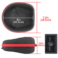 画像をギャラリービューアに読み込む, Geekria Shield ヘッドホンケース 互換性 ハードケース 旅行用 ハードシェルケース ジェイビーエル JBL, Soundcore SpaceOne, グアンドオルフセン BANG & OLUFSEN に対応 収納ポーチ付属 (ダークグレー)