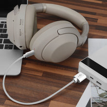 画像をギャラリービューアに読み込む, Geekria 充電ケーブル 互換性 Type-C 充電コード USB to USB-C ソニー Sony WH-1000XM5 WH-1000XM4 WH-1000XM3 WH-XB920N WH-XB910N に対応 (白い/30 cm 2個)