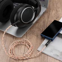 画像をギャラリービューアに読み込む, Geekria Apollo 5N 単結晶銅表面に銀メッキ アップグレード ケーブル ゼンハイザー Sennheiser HD620S HD599 HD505 等 ヘッドホン 対応 バランスライン 4芯 (2.5mmプラグ 120cm )