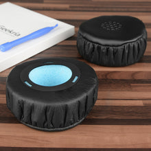 画像をギャラリービューアに読み込む, Geekria イヤーパッド QuickFit 互換性 パッド ソニー SONY MDR-XB300 ヘッドホンに対応 パッド イヤー / イヤーカップ ( プロテインレザー / ブラック )