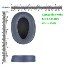 画像をギャラリービューアに読み込む, Geekria イヤーパッド QuickFit 互換性 パッド ソニー Sony MDR-100ABN WH-H900N ヘッドホンに対応 パッド イヤー / イヤーカップ ( プロテインレザー / ブルームーン )