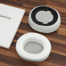画像をギャラリービューアに読み込む, Geekria イヤーパッド Comfort 互換性 パッド スティールシリーズ SteelSeries Arctis Nova Pro Wireless ヘッドホンに対応 パッド イヤー / イヤーカップ メッシュファブリック (白)