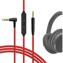 画像をギャラリービューアに読み込む, Geekria ケーブル 互換性 オーディオコード ボーズ Bose QuietComfort, QC Ultra, QC SE, SoundTrue Around-Ear II, QC45, QC35 II, NC 700, ヘッドホンケーブル、2.5mm に適合する インラインマイクと音量コントロール 1.2 m