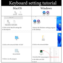 画像をギャラリービューアに読み込む, Geekria USB ミニ 4 キー + ノブ キーボード、片手用メカニカル ゲーミング キーボード。カスタマイズ可能なキー機能 RGB サイレント赤軸キーボード、Windows XP/7/8/10/11 および Mac OS と互換性あり